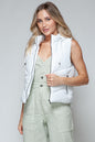 Snobbish Double Insulated Zip Up Quilted Vest