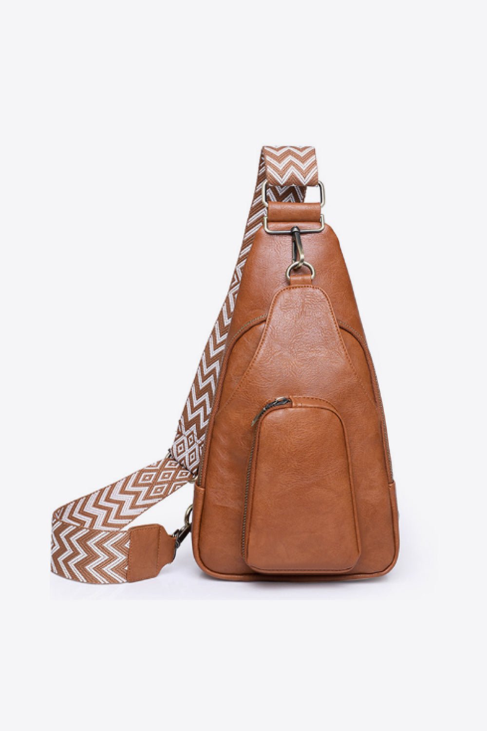 Fable & Fringe Take A Trip Leather Sling Bag