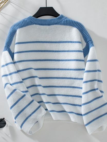 Classic Stripe Cozy Sweater