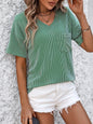 Fable Basic V-Neck Dropped Shoulder T-Shirt