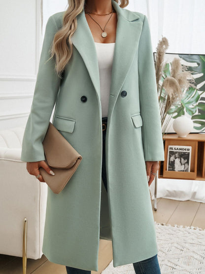 Crissy Collared Neck Trench Coat