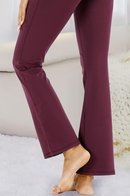 Fringe Essentials Pocketed High Waist Active Pants