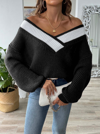 Amber Dropped Shoulder Sweater