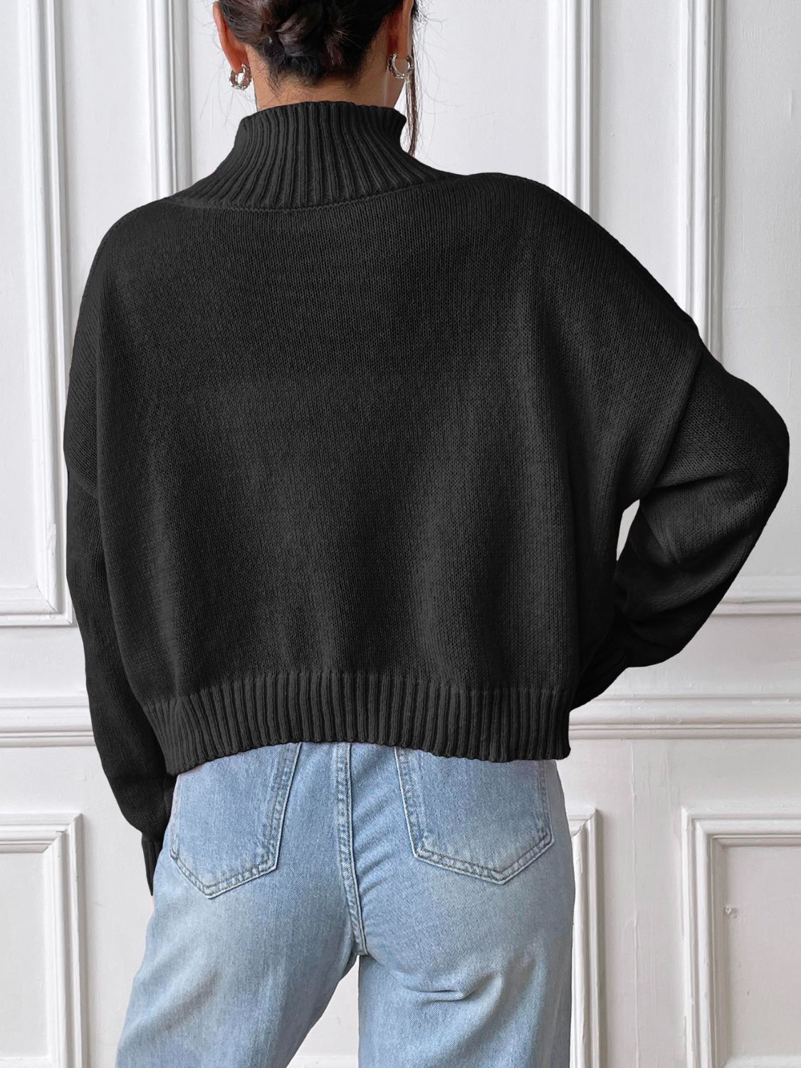 Cozy Cascade Turtleneck Sweater