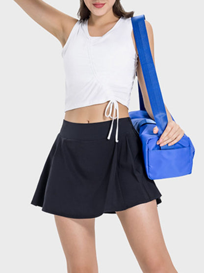 Active Luxe Ruched Tank