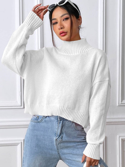 Cozy Cascade Turtleneck Sweater