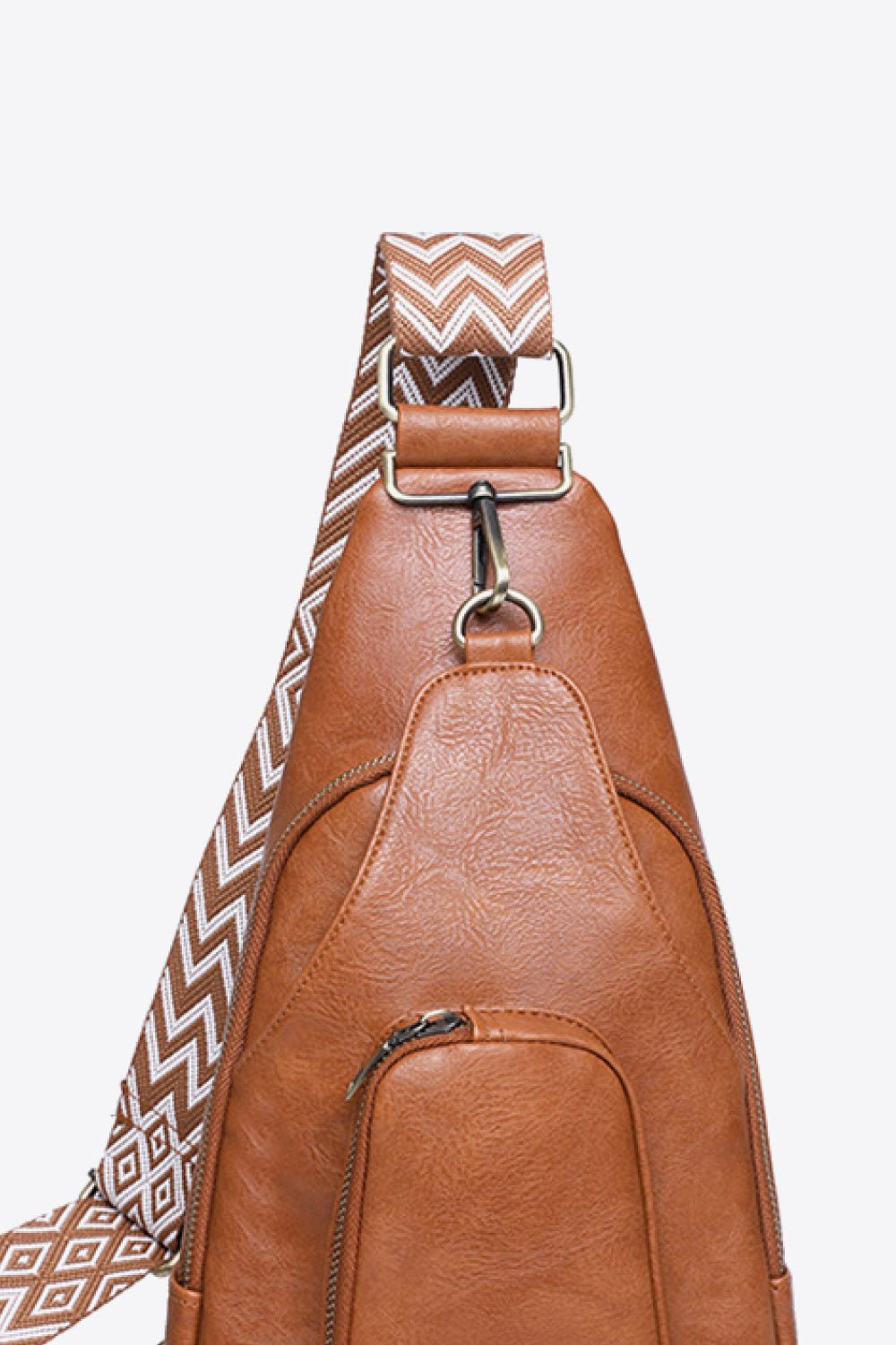 Fable & Fringe Take A Trip Leather Sling Bag