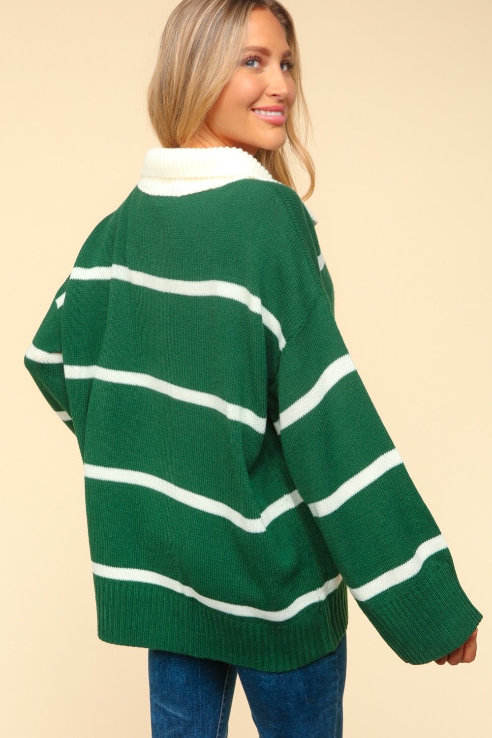 Fable & Fringe Striped Sweater