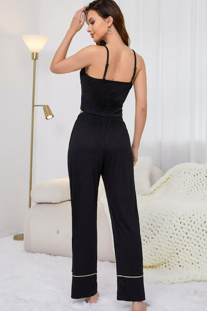 Fable Essentials Beauty Rest Cami and Pants Loungewear Set