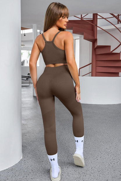 Fable Essentials 3 Piece Active Top and Pants Set