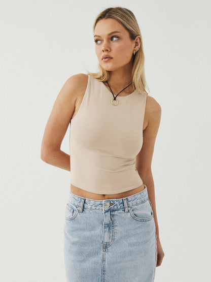 Fable & Fringe Basic Bae Cropped Tank