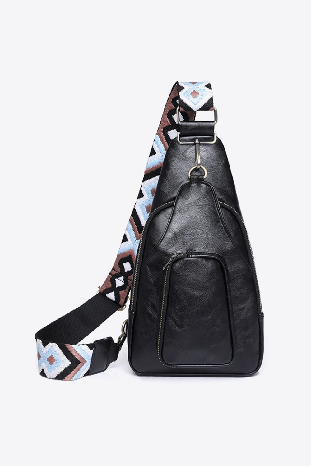 Fable & Fringe Take A Trip Leather Sling Bag