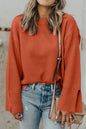 Fable & Fringe Cozy Enough Slit Sleeve Sweater