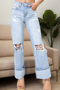 Urban Nomad Distressed High-Waist Jean