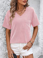 Fable Basic V-Neck Dropped Shoulder T-Shirt