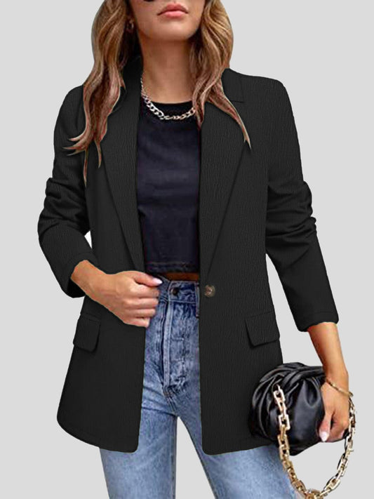 Fable & Fringe Collared Blazer