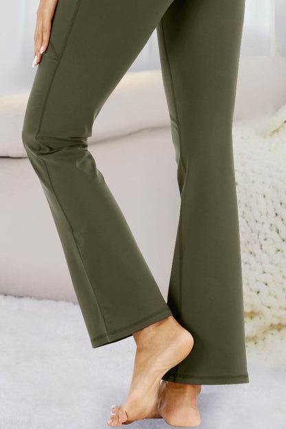 Fringe Essentials Pocketed High Waist Active Pants