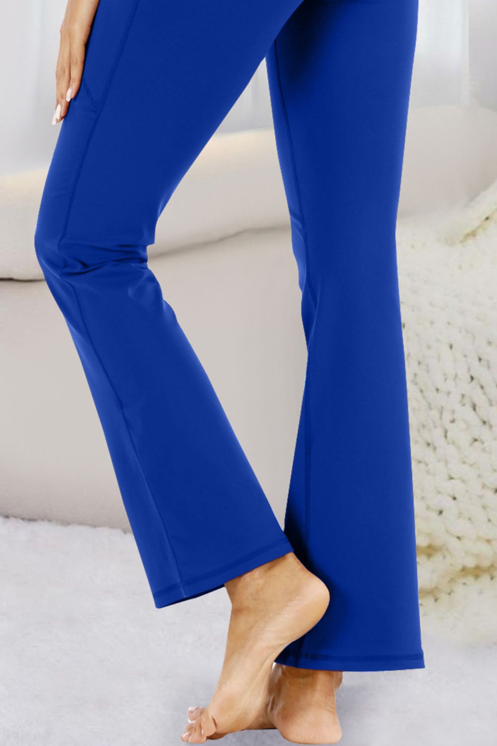 Fringe Essentials Pocketed High Waist Active Pants