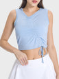 Active Luxe Ruched Tank