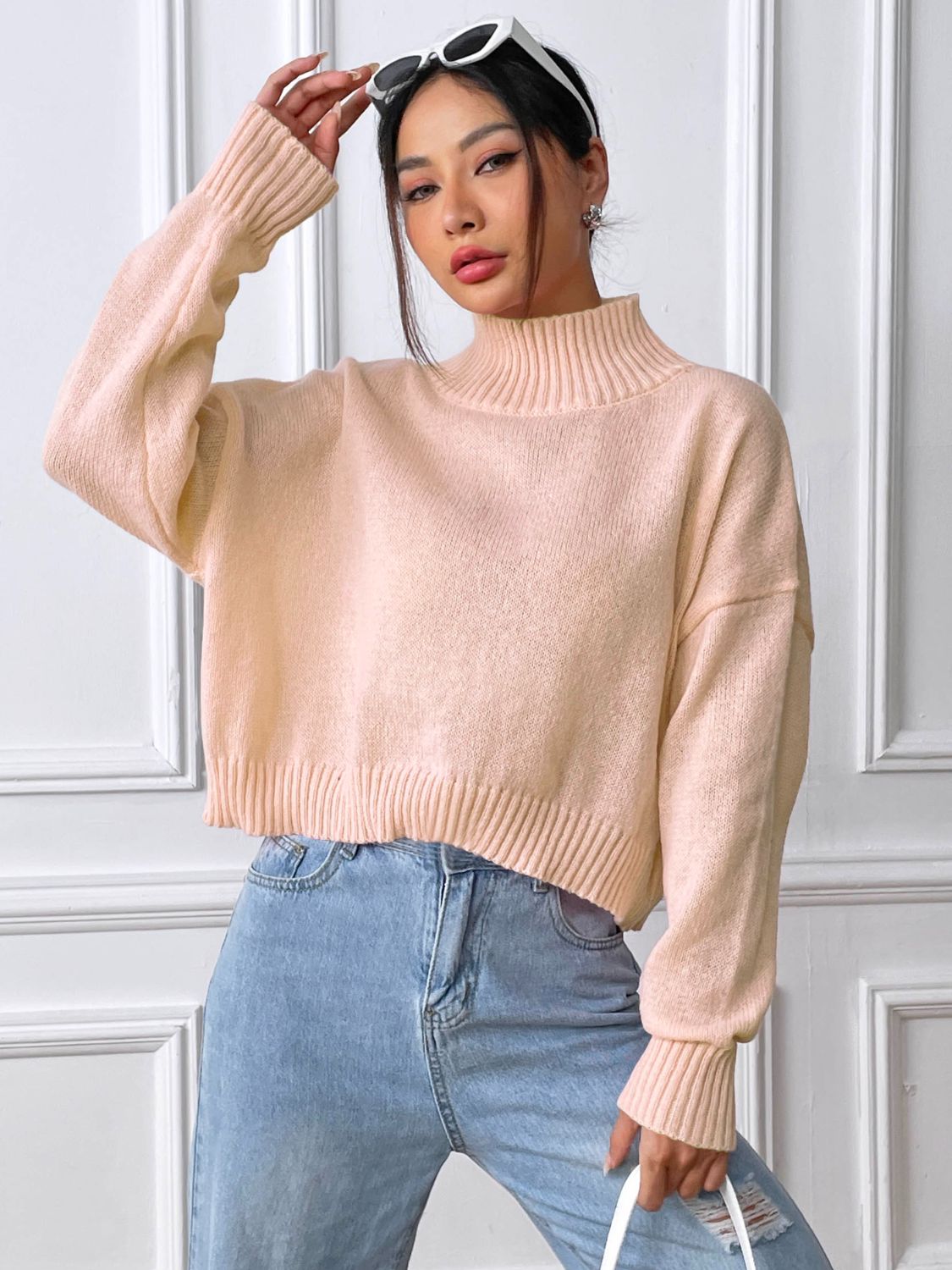 Cozy Cascade Turtleneck Sweater