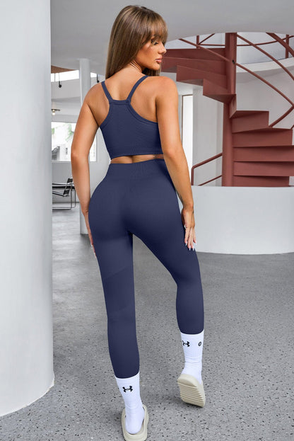 Fable Essentials 3 Piece Active Top and Pants Set