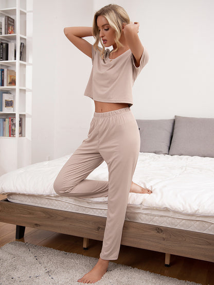 Ivy Lane Lounge Around Top and Pants Lounge Set