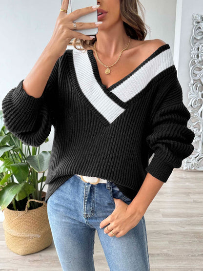 Amber Dropped Shoulder Sweater